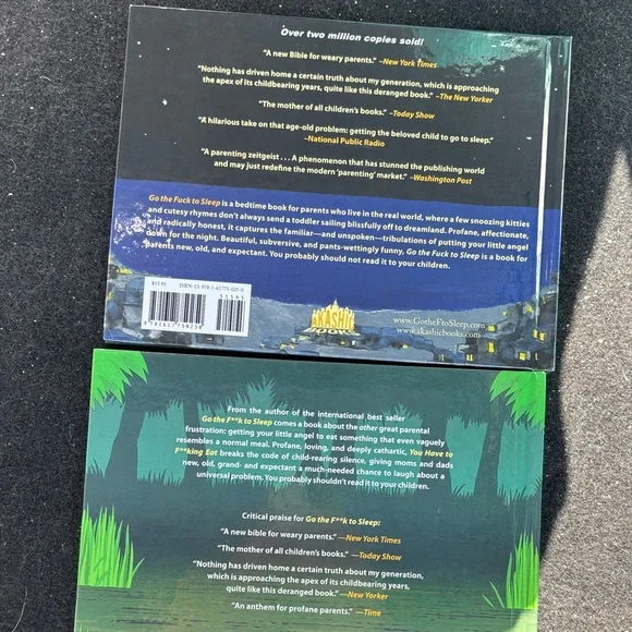 You Have to F**king Eat Book & Go the F**k to Sleep Book - Picture 3 of 3